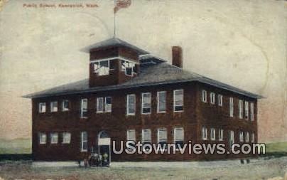Public School - Kennewick, Washington WA Postcard