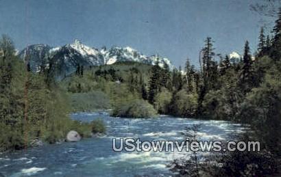 Skyhomish River, Wash,     ;     Skyhomish River, WA - Washington WA Postcard
