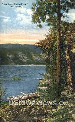 Lake Chelan, WA     ;     Lake Chelan, Washington Postcard