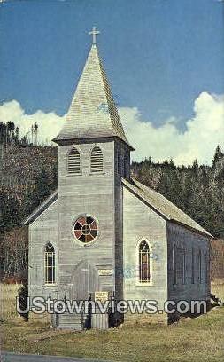St Mary's Church - McGowan, Washington WA Postcard
