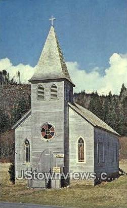 St Mary's Church - McGowan, Washington WA Postcard