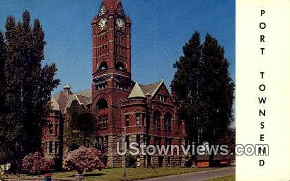Jefferson County Court House - Port Townsend, Washington WA Postcard