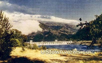 Bonneville Dam, WA     ;     Bonneville Dam, Washington Postcard