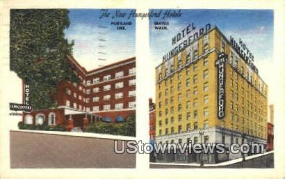 New Hungerford Hotel - Seattle, Washington WA Postcard