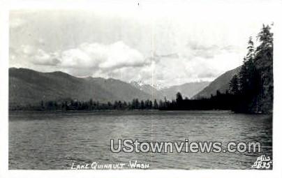 Real Photo - Lake Quinault, Washington WA Postcard