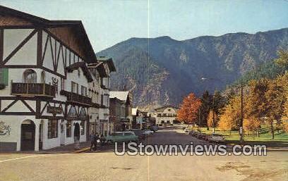 Bavarion Village - Leavenworth, Washington WA Postcard