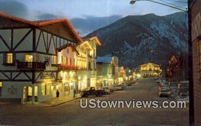 Bavarion Village - Leavenworth, Washington WA Postcard