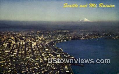 Seattle, Wash,     ;     Seattle, WA - Washington WA Postcard