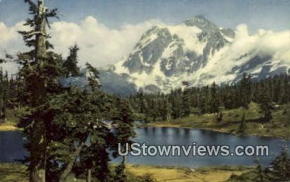 Mt. Shuksan, WA     ;     Mt. Shuksan, Washington - Mt Shuksan Postcard