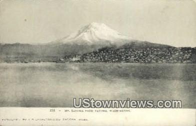 Mt Tacoma - Washington WA Postcard