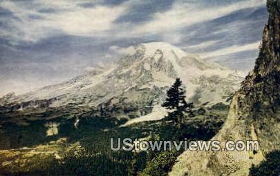 Mt Rainier, Wash,     ;     Mt Rainier, WA - Washington WA Postcard