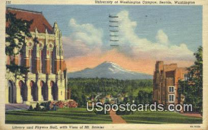 University of Washington Campus - Seattle Postcard