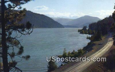 Tieton Reservoir - White Pass Highway, Washington WA Postcard