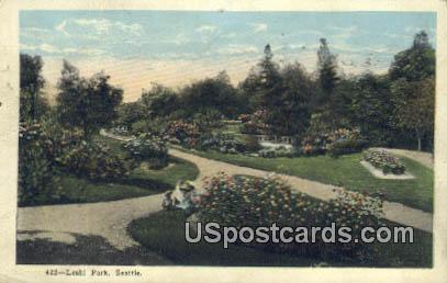 Leshi Park - Seattle, Washington WA Postcard