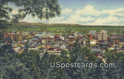 Business Section - Spokane, Washington WA Postcard