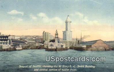 Seaport - Seattle, Washington WA Postcard