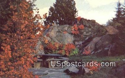 Ohme Gardens - Wenatchee, Washington WA Postcard