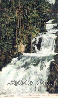 Paradise River, Washington Postcard     ;      Paradise River, WA