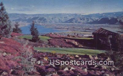 Ohme Garden in the Sky - Wenatchee, Washington WA Postcard