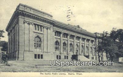 Seattle Public Library - Washington WA Postcard
