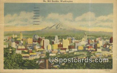 Seattle, Washington Postcard     ;      Seattle, WA