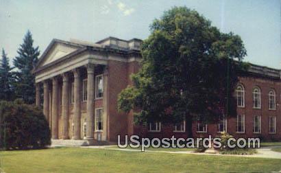 Library, Central Washington College - Ellensburg Postcard
