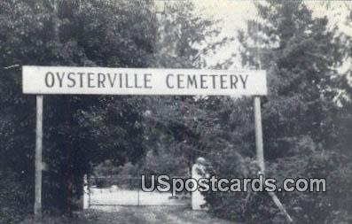 Pioneer Oysterville Cemetery - Nahcotta, Washington WA Postcard