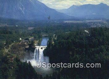 Snoqualmie Falls - Snoqualmie Valley, Washington WA Postcard