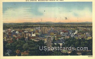 Spokane, WA Postcard      ;      Spokane, Washington