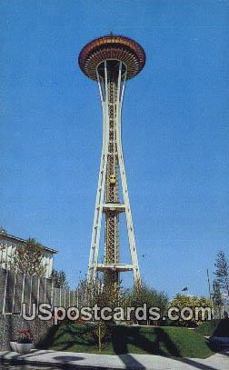 Space Needle - Seattle, Washington WA Postcard