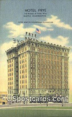 Hotel Frye - Seattle, Washington WA Postcard