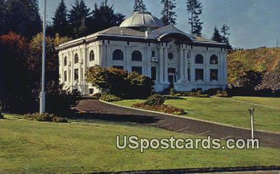 Pacific County Courthouse - South Bend, Washington WA Postcard
