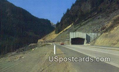 US Highway 10 - Snoqualmie Pass, Washington WA Postcard