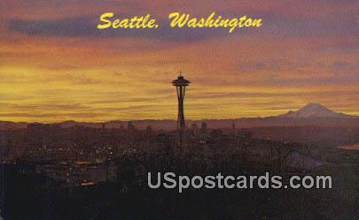 Queen Anne Hill - Seattle, Washington WA Postcard