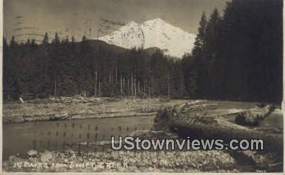 Mt Daker - Swift Creek, Washington WA Postcard