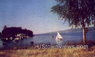 Lake Washington - Seattle Postcard