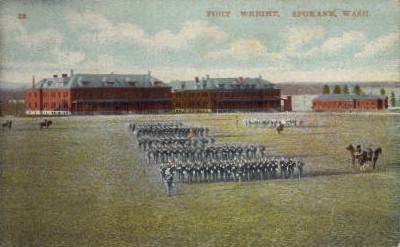 Fort Wright - Spokane, Washington WA Postcard