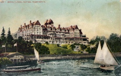 Hotel Tacoma - Washington WA Postcard