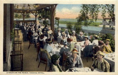 Tacoma Hotel - Washington WA Postcard