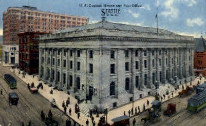 Post Office - Misc, Washington WA Postcard
