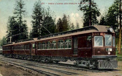 Cobur D'Alene - Spokane, Washington WA Postcard