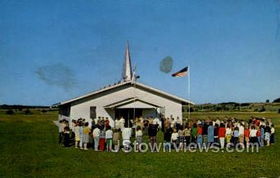 Norhland Missions Camp - Dunbar, Wisconsin WI Postcard