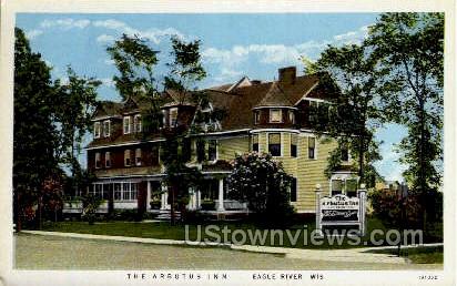 The Arbutus Inn - Eagle River, Wisconsin WI Postcard