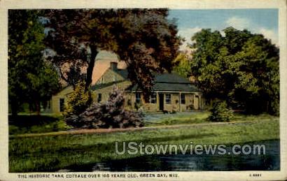 Tank Cottage - Green Bay, Wisconsin WI Postcard