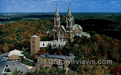 Holy Hill Shrine of Mary - Hartford, Wisconsin WI Postcard