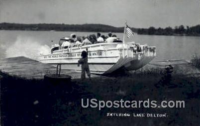 Lake Delton, Wisconsin     ;     Lake Delton, WI Postcard