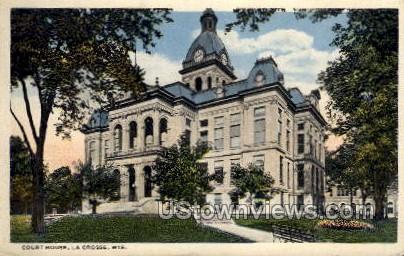 Court House - La Crosse, Wisconsin WI Postcard