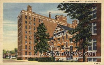 St. Francis Hospital - La Crosse, Wisconsin WI Postcard