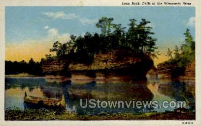 Lone Rock - Misc, Wisconsin WI Postcard