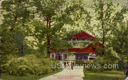 Pavilion In Washington Park - MIlwaukee, Wisconsin WI Postcard